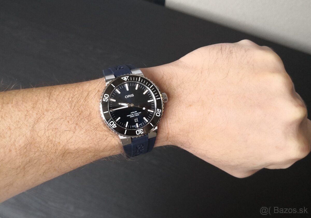 Oris aquis date 43,5 mm