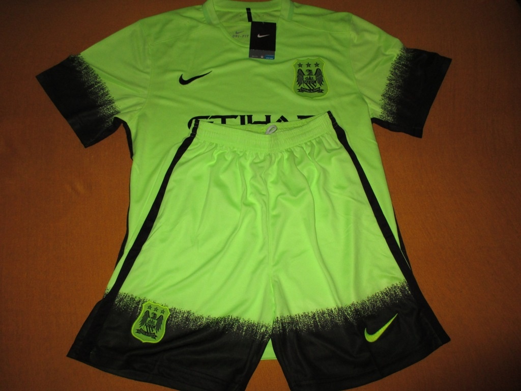 Futbalový dres - set Manchester City 15/16 tretí