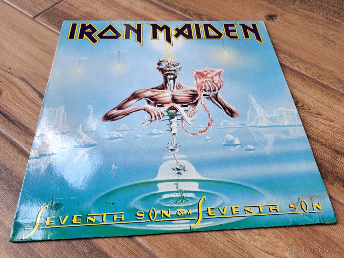 Lp Iron Maiden - Seventh Son Of A Seventh Son