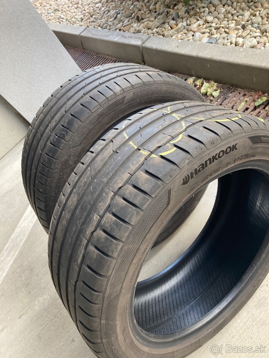 2ks Letné pneumatiky Hankook R18 245/45