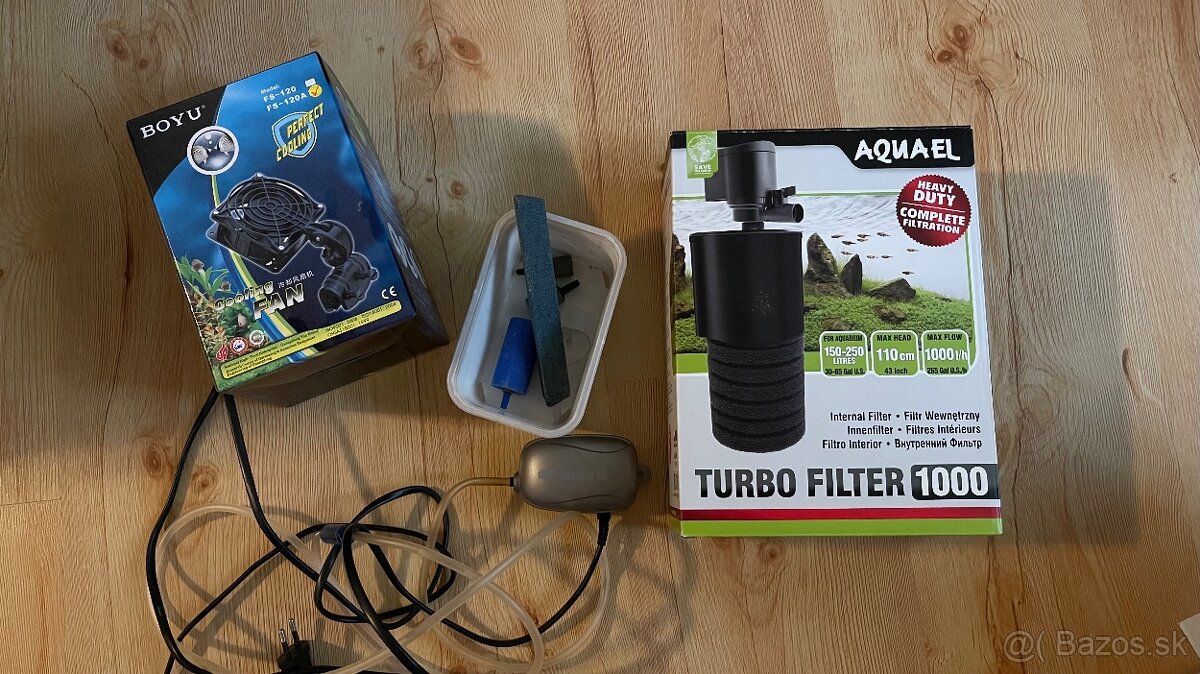 Aquael turbo filter + príslušenstvo do akvária