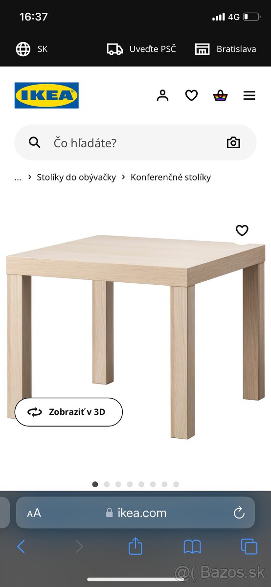 Ikea Stolik