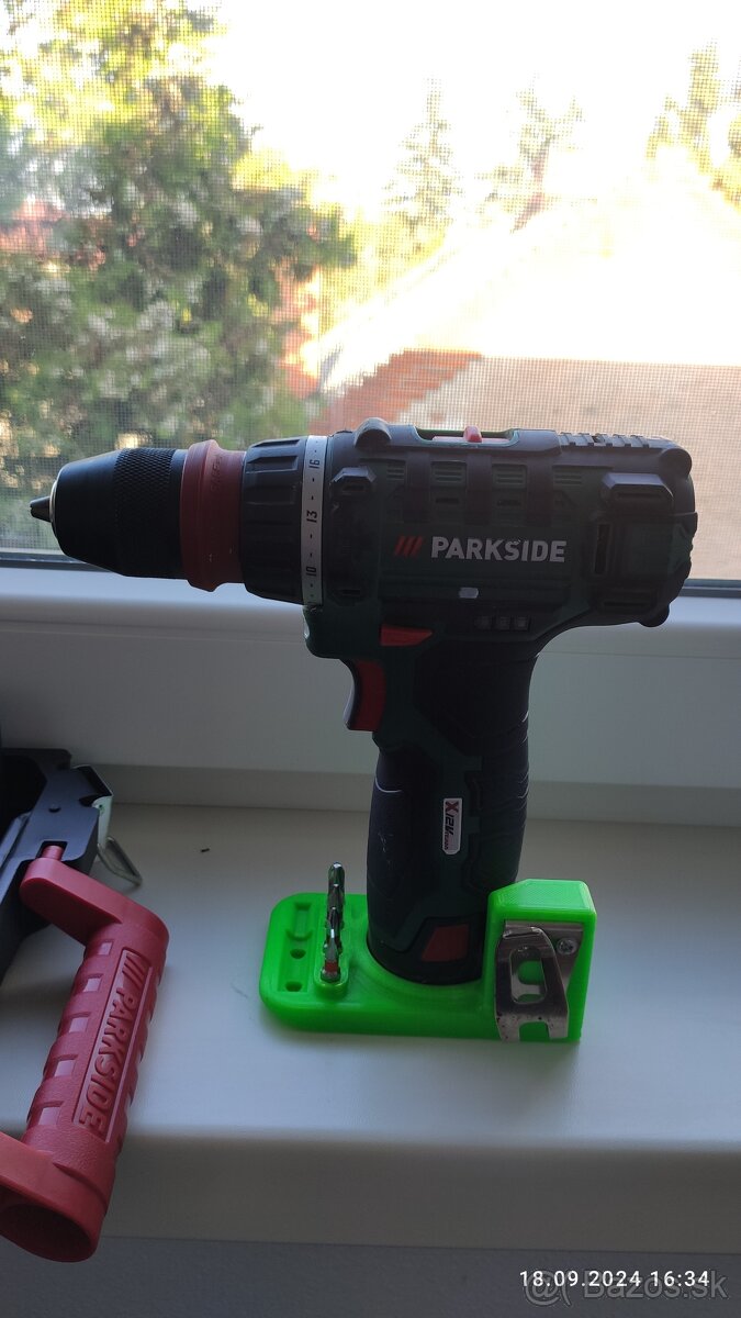 Parkside PBSA 12 E4 + baterka a nabíjačka