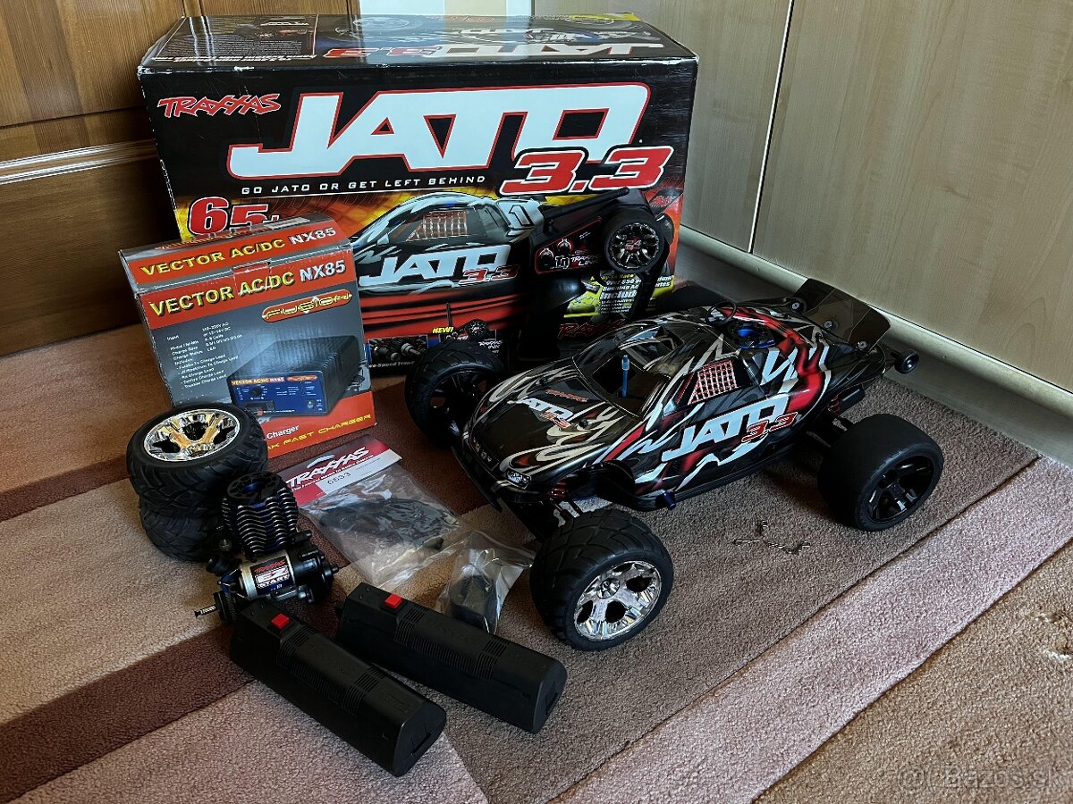 Traxxas Jato 3.3 Nitro RTR - 110km/h++++