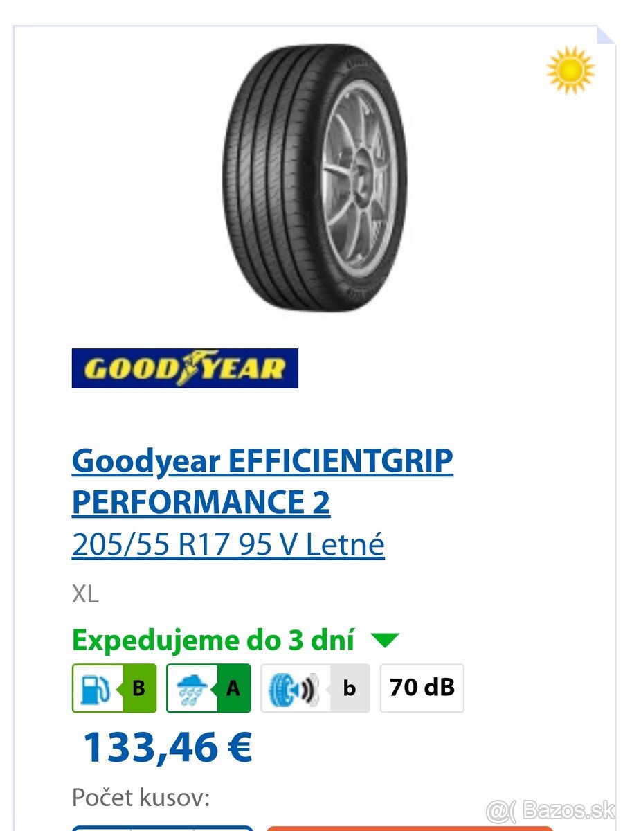 Goodyear Efficientgrip 205/55 R17