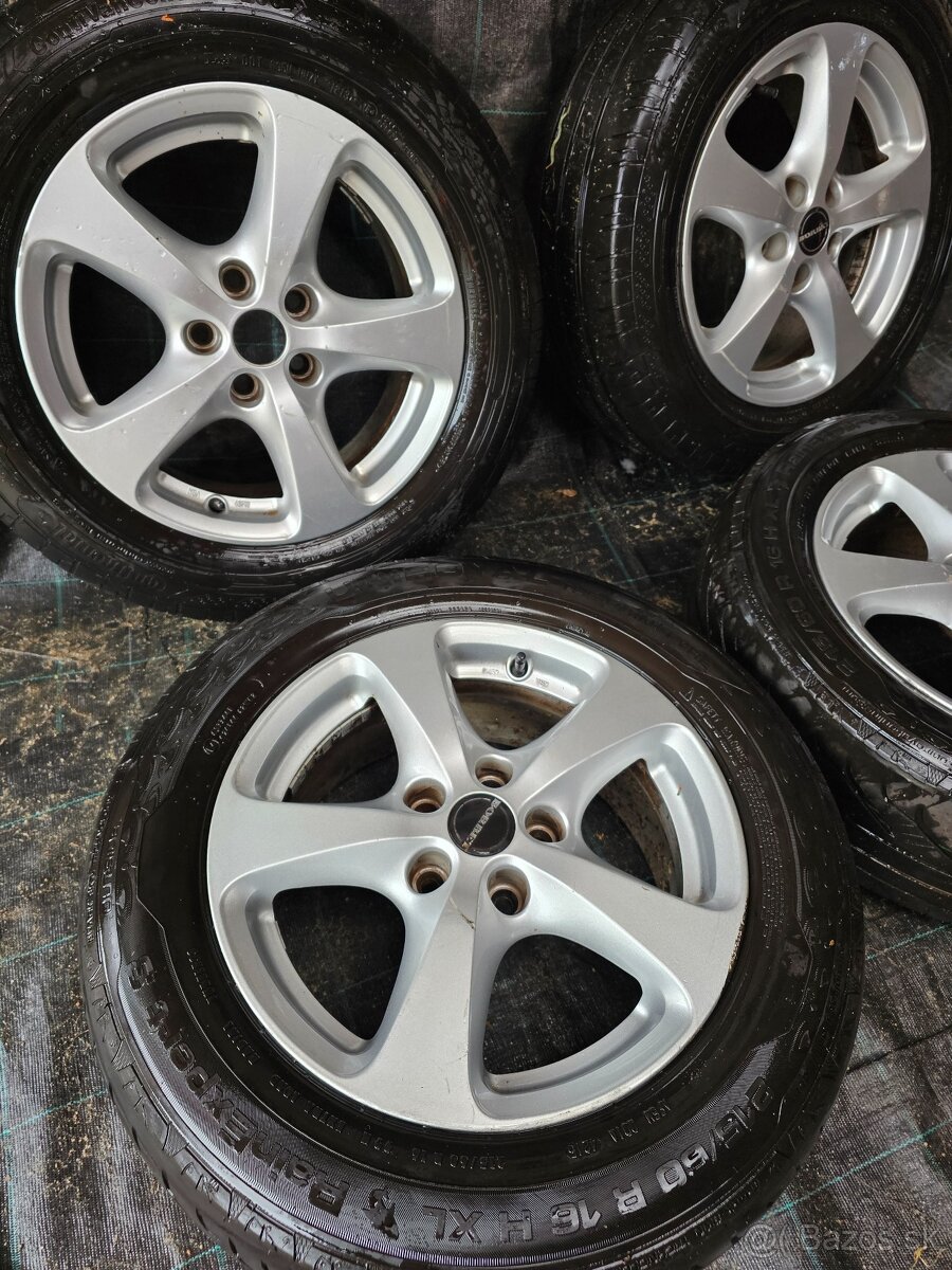 Sada kolies original Borbet R16 5x108