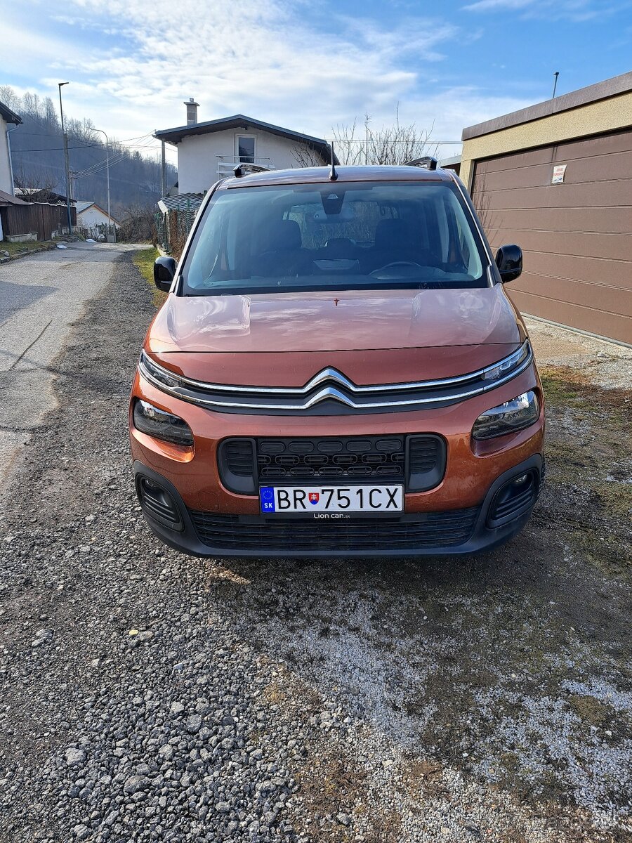 Citroen Berlingo, 1,5 HDI, 96 kW, r. 2021