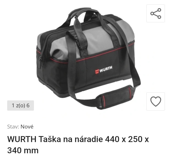 Taška na náradie