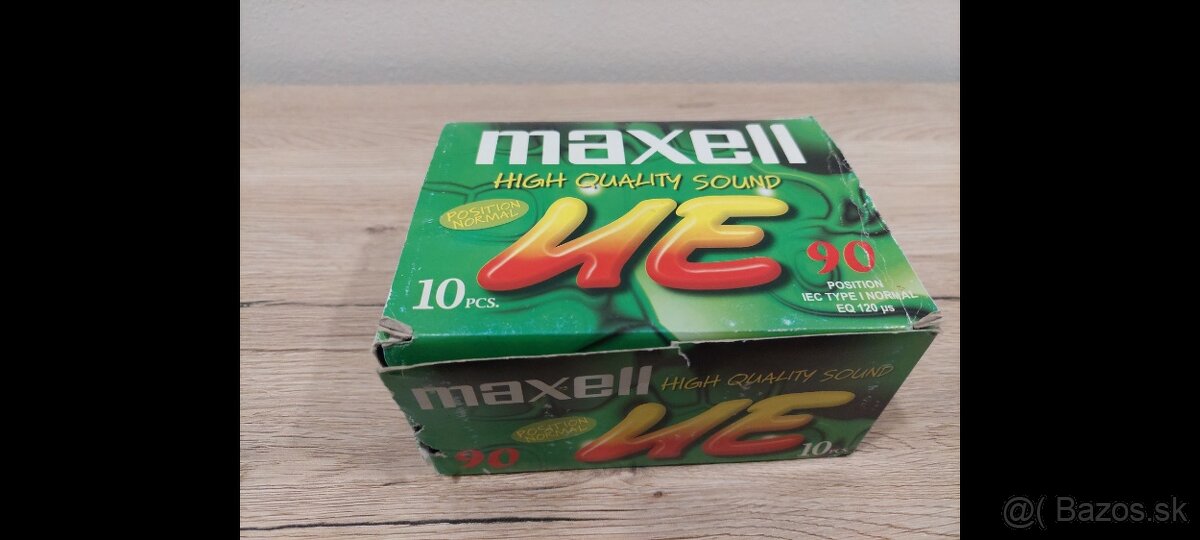 MC Kazety maxell 90