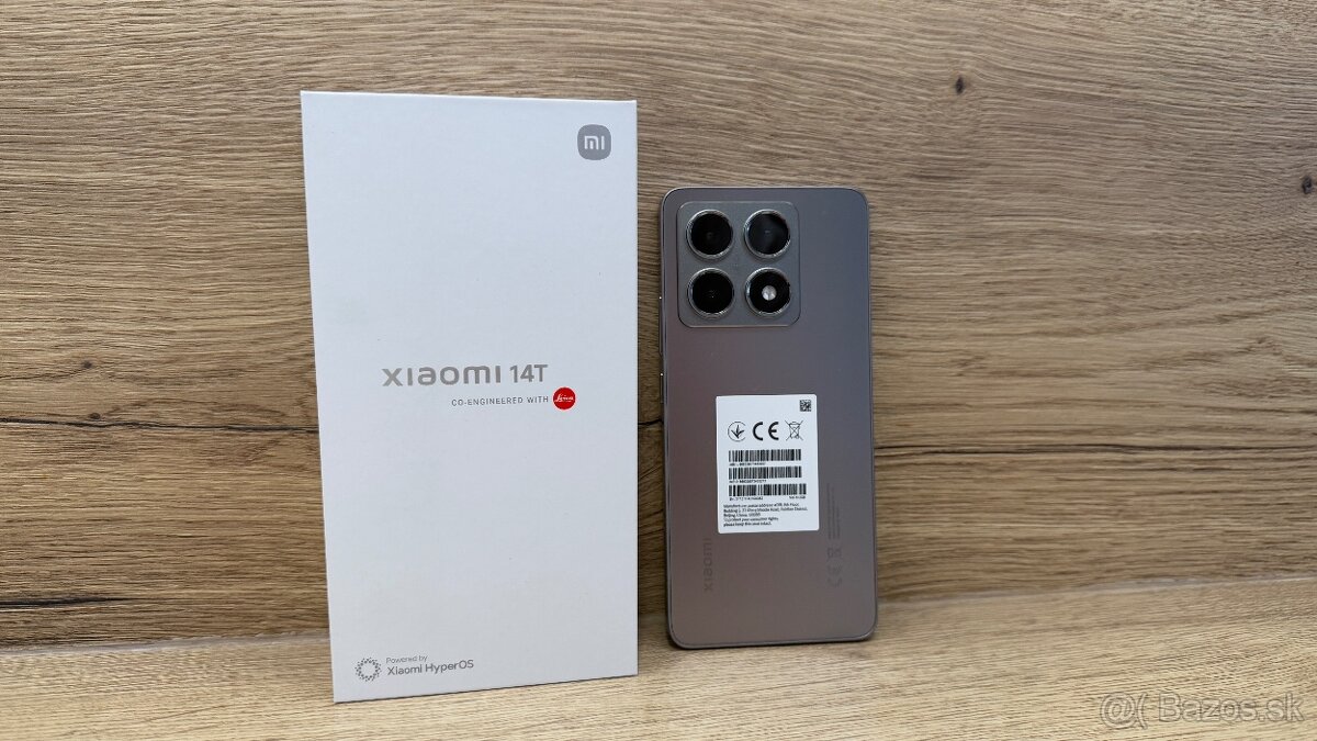 XIAOMI 14T 512 GB SIVÝ