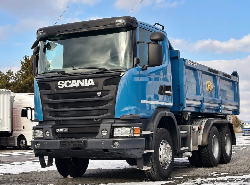 Scania G450 - 6x4 – Meiller S3 + Bordmatik – EURO 6