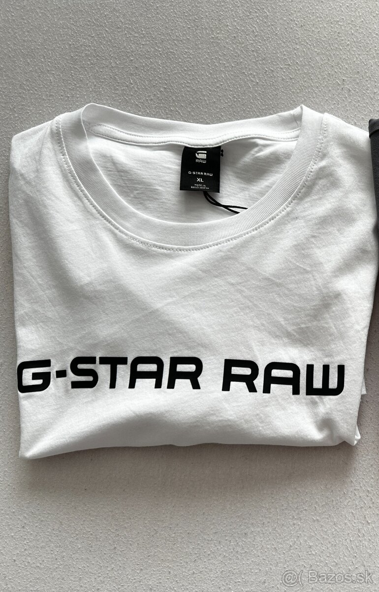 Nové,pánske,kvalitné tričká G STAR RAW - veľkosť - XL