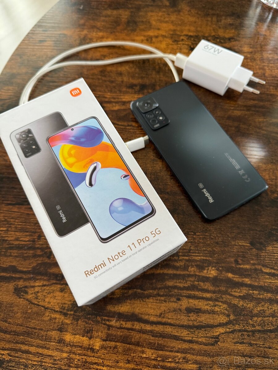 Xiaomi Redmi Note 11 pro 5g Graphite Gray 128gb - 6gb ram