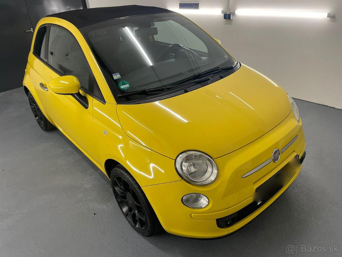 Fiat 500 Cabrio, 0.9 TwinAir 63 kW, 2011