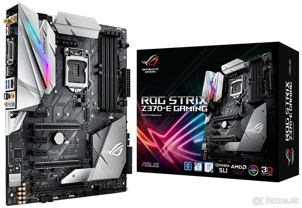 Asus ROG STRIX Z370-E GAMING + i5-8600k