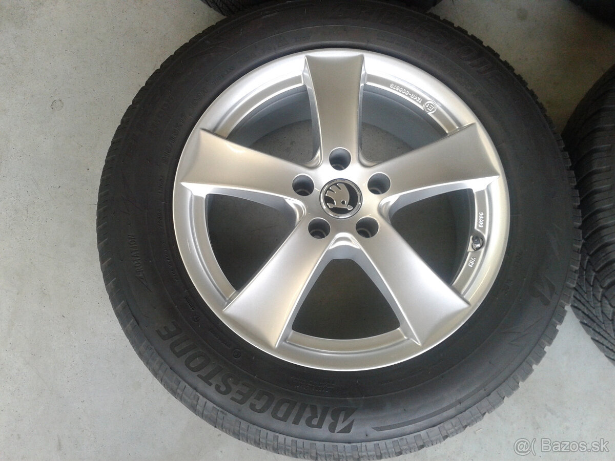 Zimna sada 5x112 R17 7J ET40 DEZENT SKODA KODIAQ