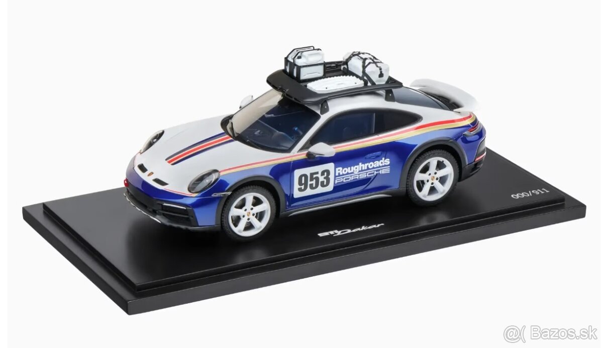 1:18 Porsche 911 992 Dakar - Spark Dealer Edition