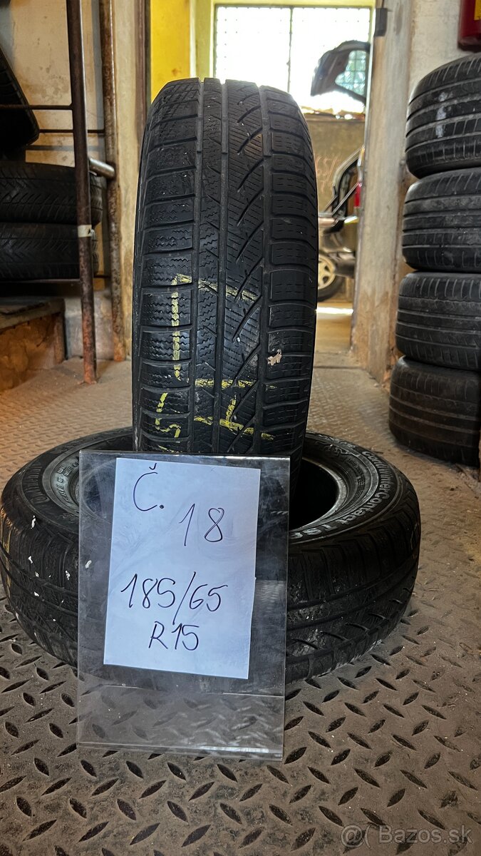 18. Continental ContiWinterContact TS810 185/65 R15