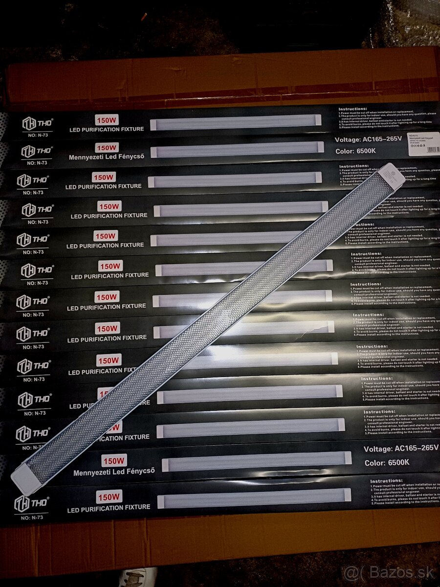 Predám LED svietidlá úplne 120CM 150W 6500K 3 RADMI