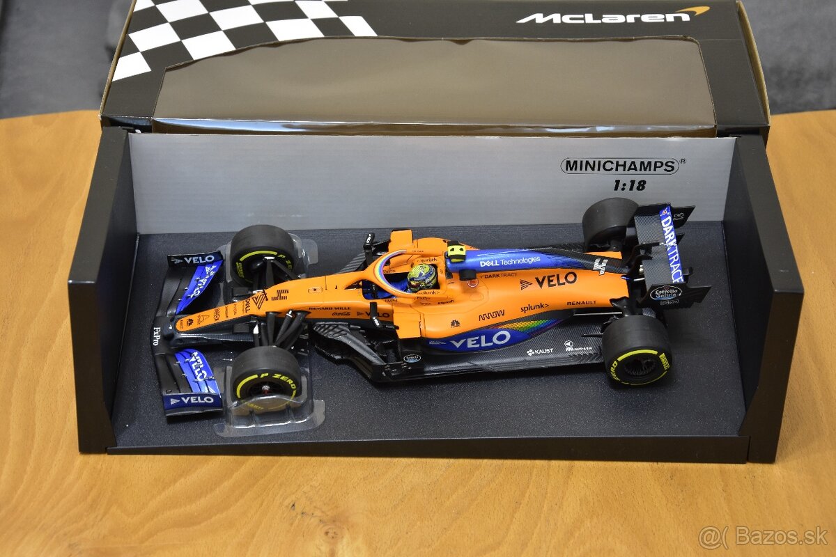 Lando Norris (McLaren MCL35) 1:18 VC Rakúska 2020