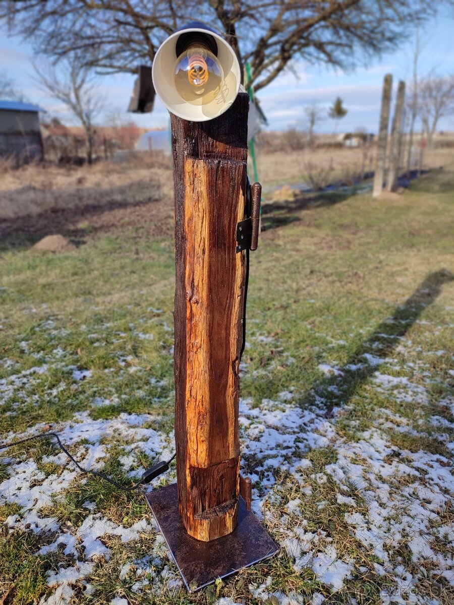 Lampa v industriálnom štýle ( rustikálna )