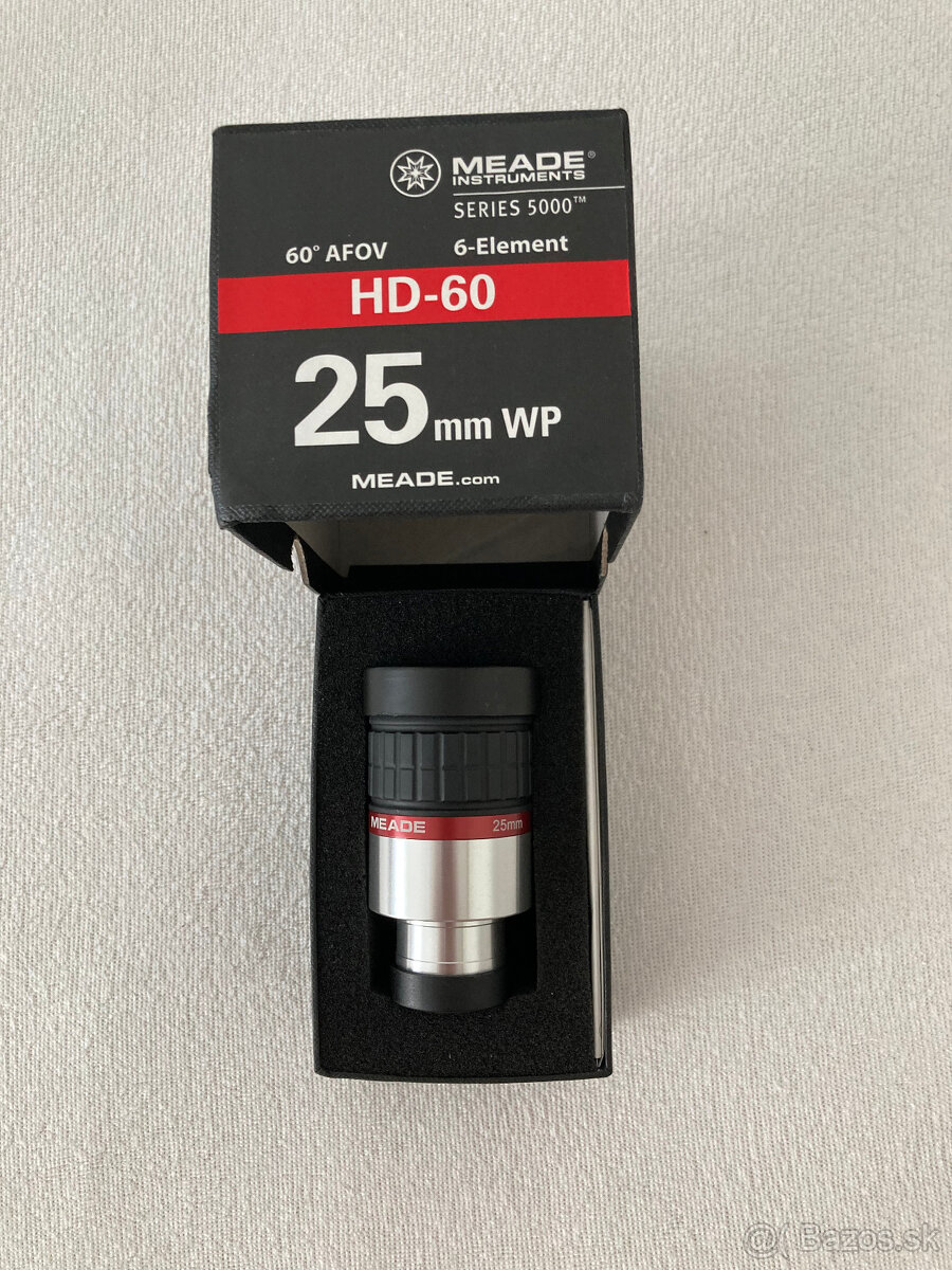 Okulár Meade HD-60 25mm