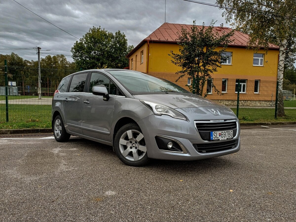 Peugeot 5008 1.6 HDi FAP Allure, 7-miestne, 1.majiteľ