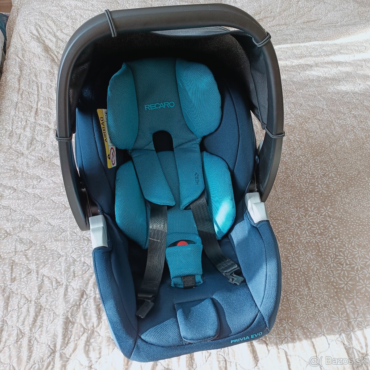 Autosedačka RECARO privia evo 0-13kg+základňa+zrkadlo