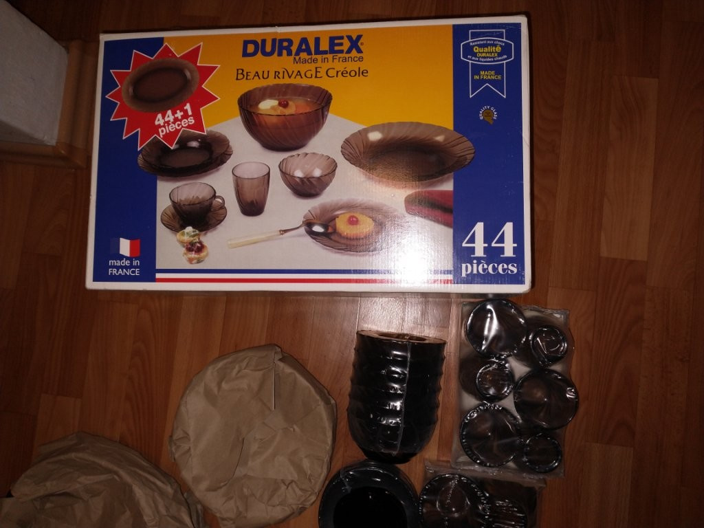 DURALEX BEAU RIVAGE CREOLE 44 pieces