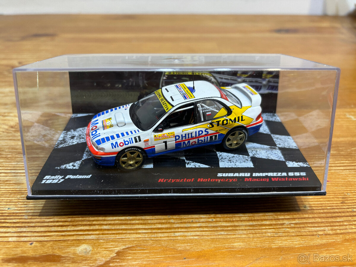 SUBARU IMPREZA 555, 1:43