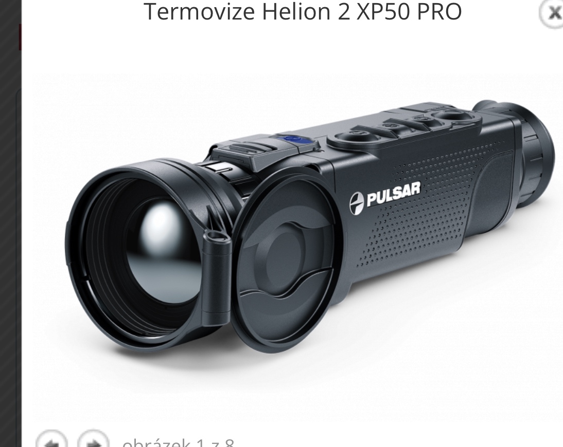 Termovízia Pulsar Helion 2 XP50 PRO