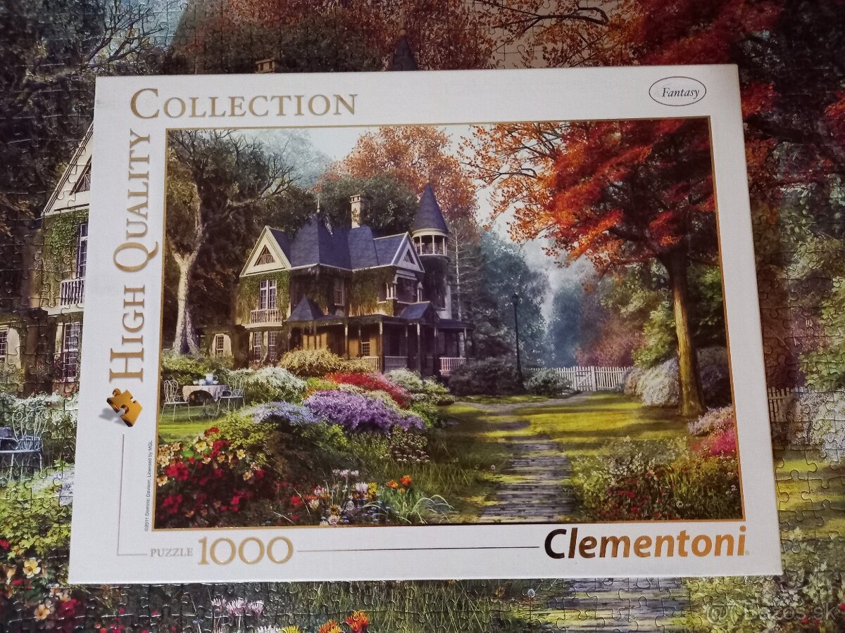 Puzzle Clementoni - Victorian Garden 1000