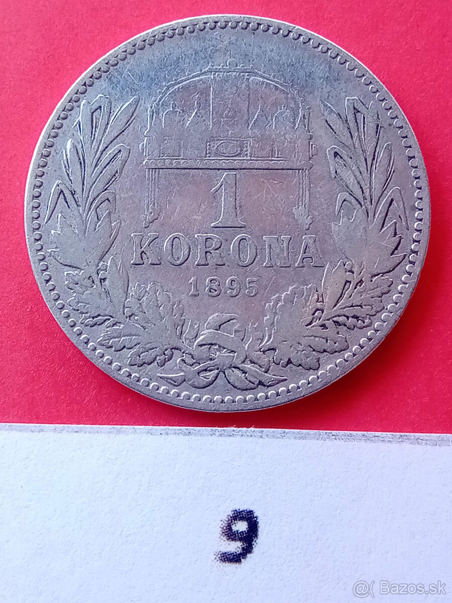 1 Koruna strieborná Uhorská