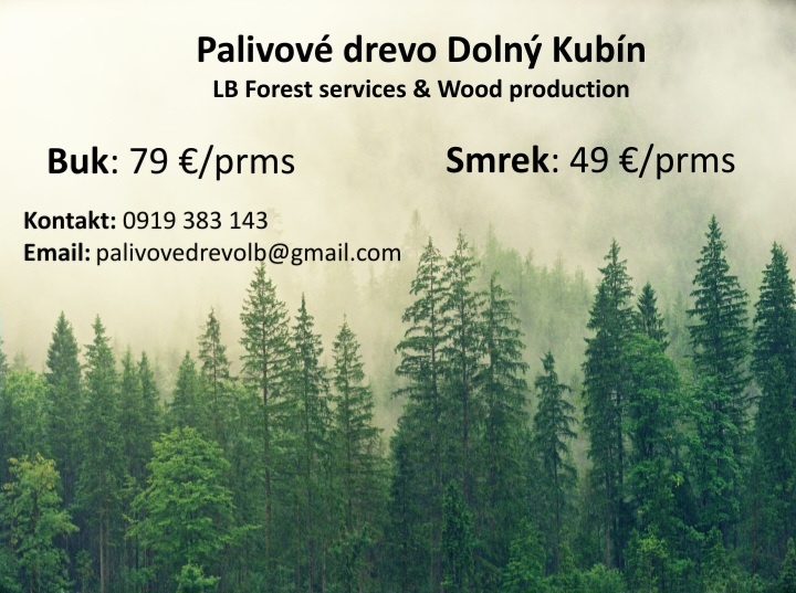 Palivové drevo smrek/buk