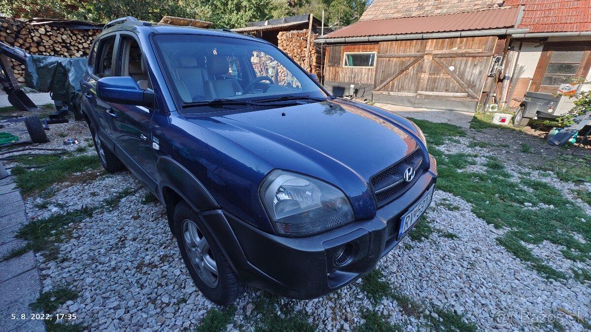 Hyundai tucson 2.0 crdi 4x4  JM