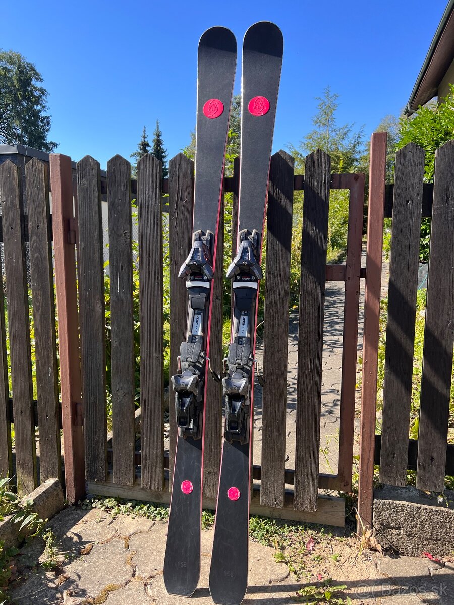 Dámske lyže AK SKI - PINK - 158cm