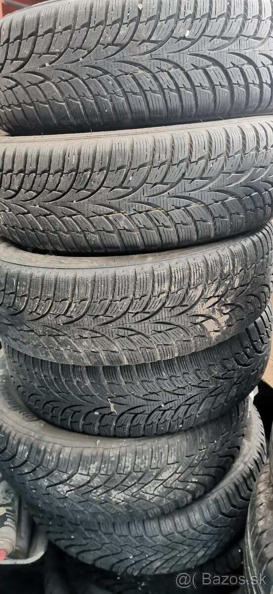 ZIMNÉ 195/65 r15 4ks39eur vhodné Octavia Golf Pasat M+S aj p