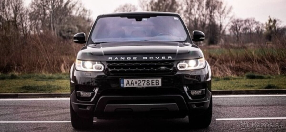 Landrover range rover sport.