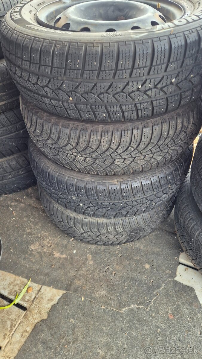 Predám  zimné pneumatiky 185/65 R15