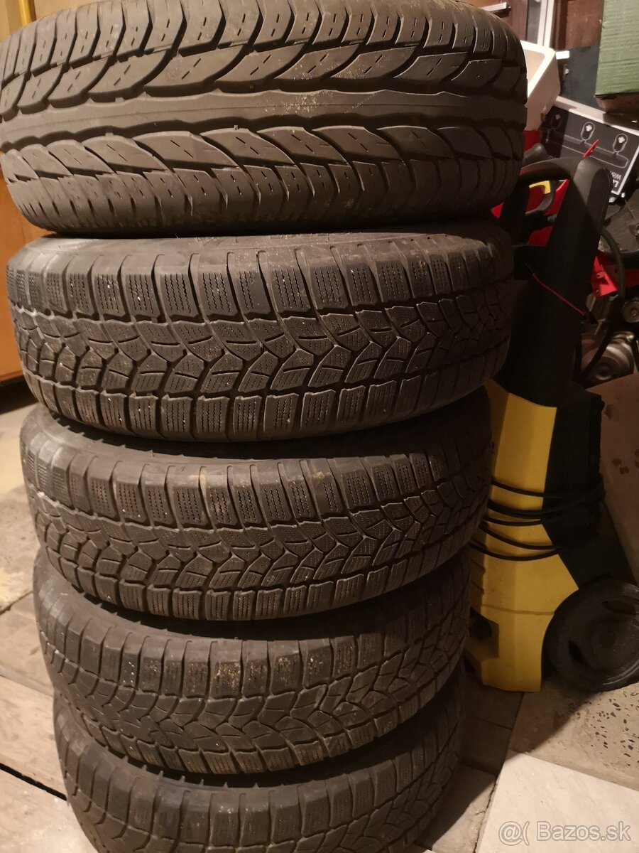 Predám plechové disky 5x112,Audi, Škoda, WV,