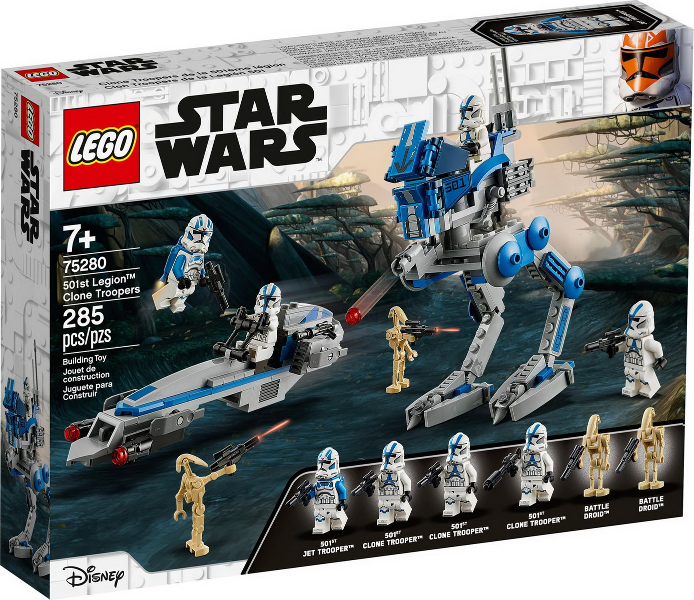 LEGO Star Wars 75280 Klonoví vojaci z 501. légie