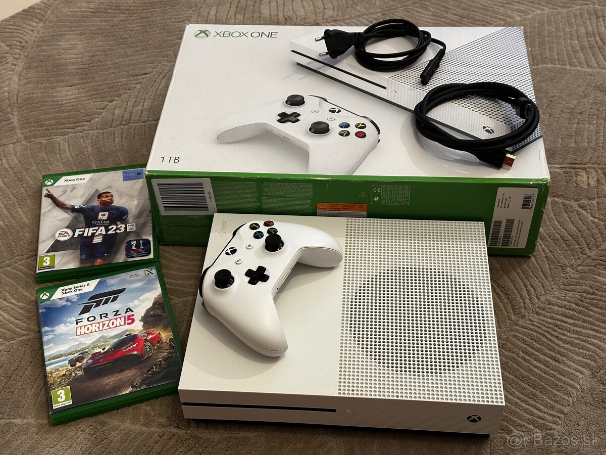 Hracia konzola Xbox One S biely 1TB