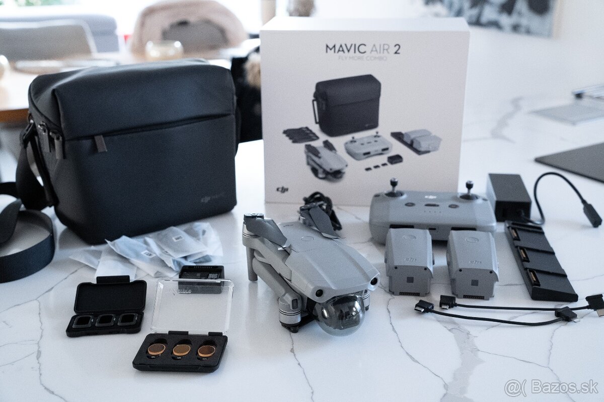 DJI Mavic Air 2 - Fly More Combo - Nalietané 3h