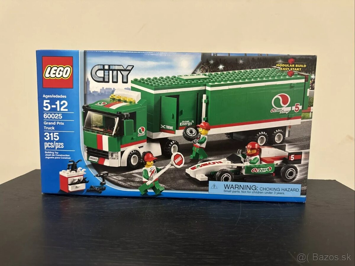 ⭐ LEGO CITY: Grand Prix Truck (60025)