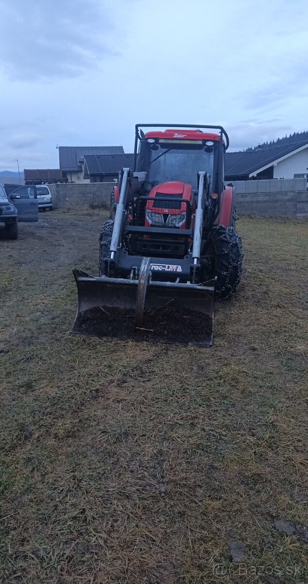 Zetor Forterra115 + vyvážací vlek PALMS