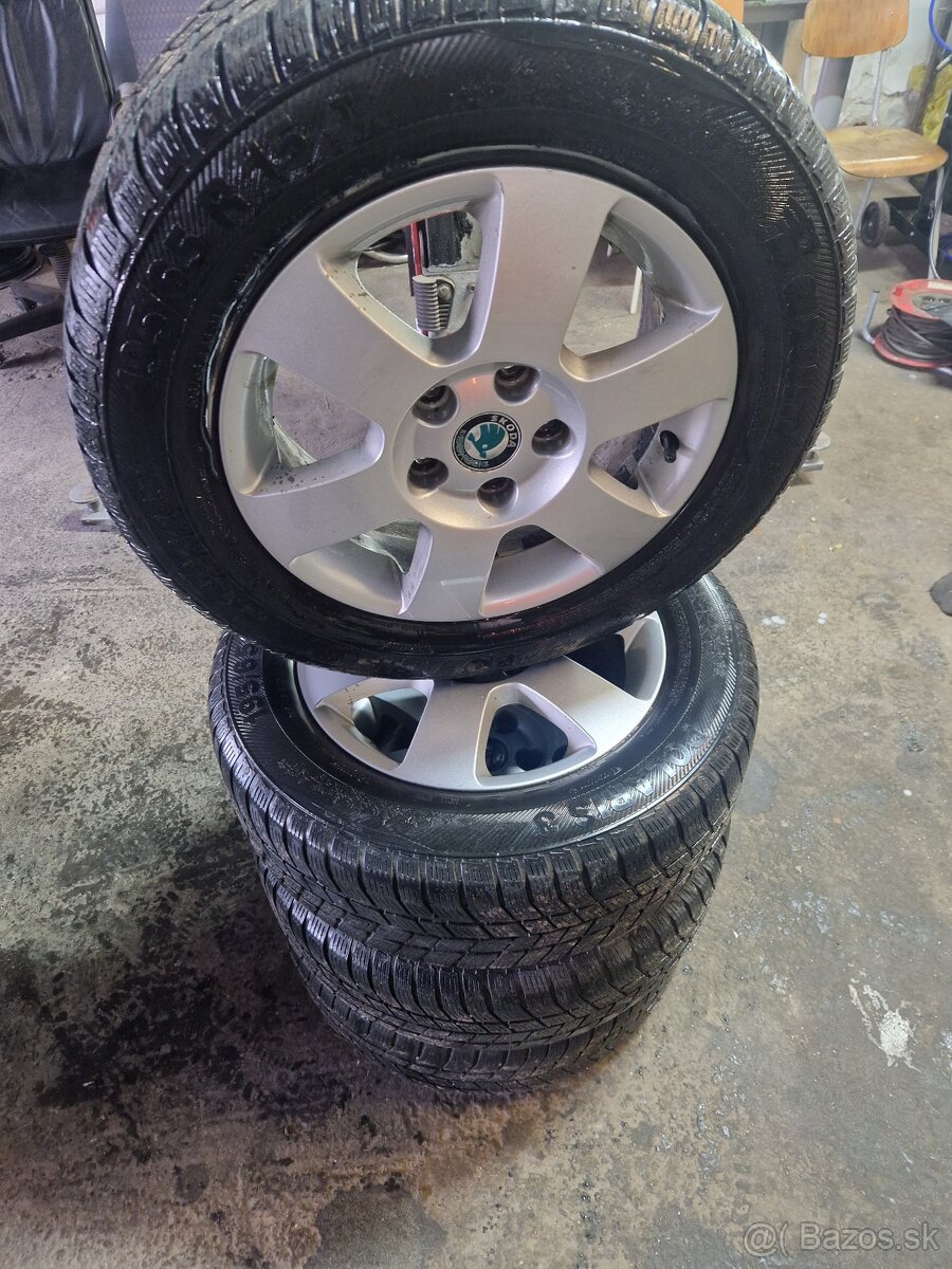 5x112R15 ALU ORIGINÁL ŠKODA