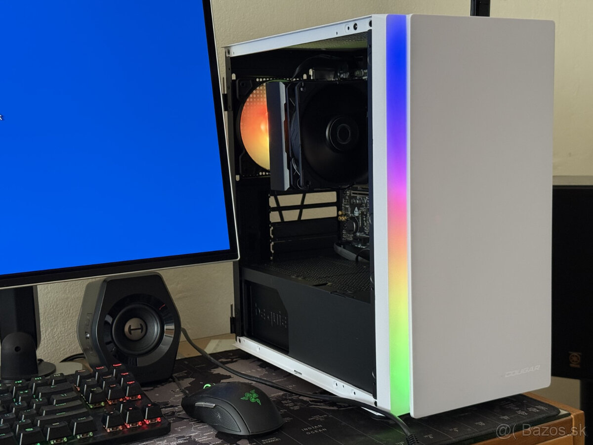 Nový PC Intel i5 14400 16G 1TB SSD RTX 3060 12G RGB WIN11PRO