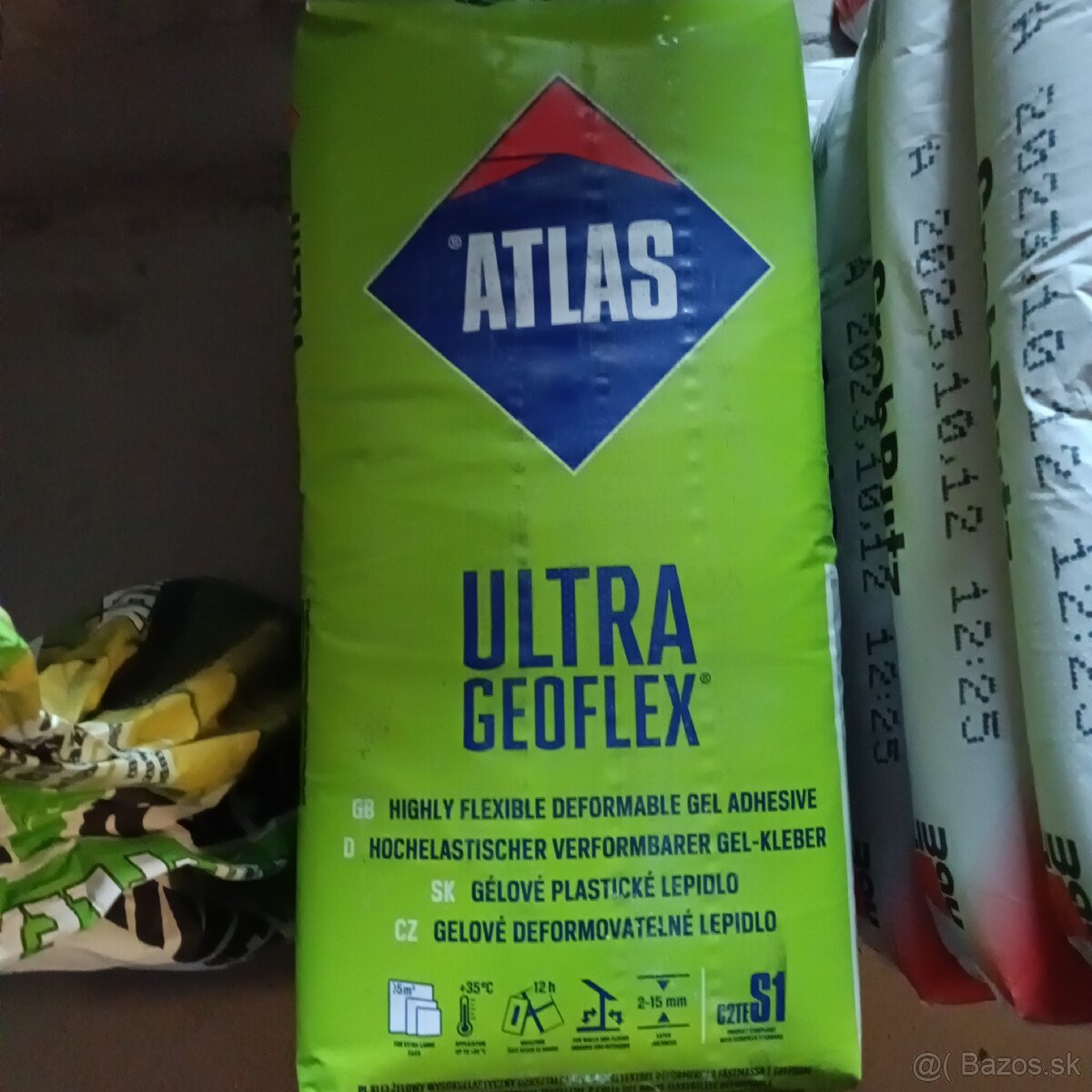 Predám lepidlo Atlas geoflex ultra 25kg