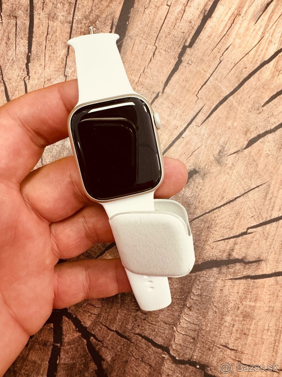 Apple Watch 9 41 silver neaktívne folia záruka