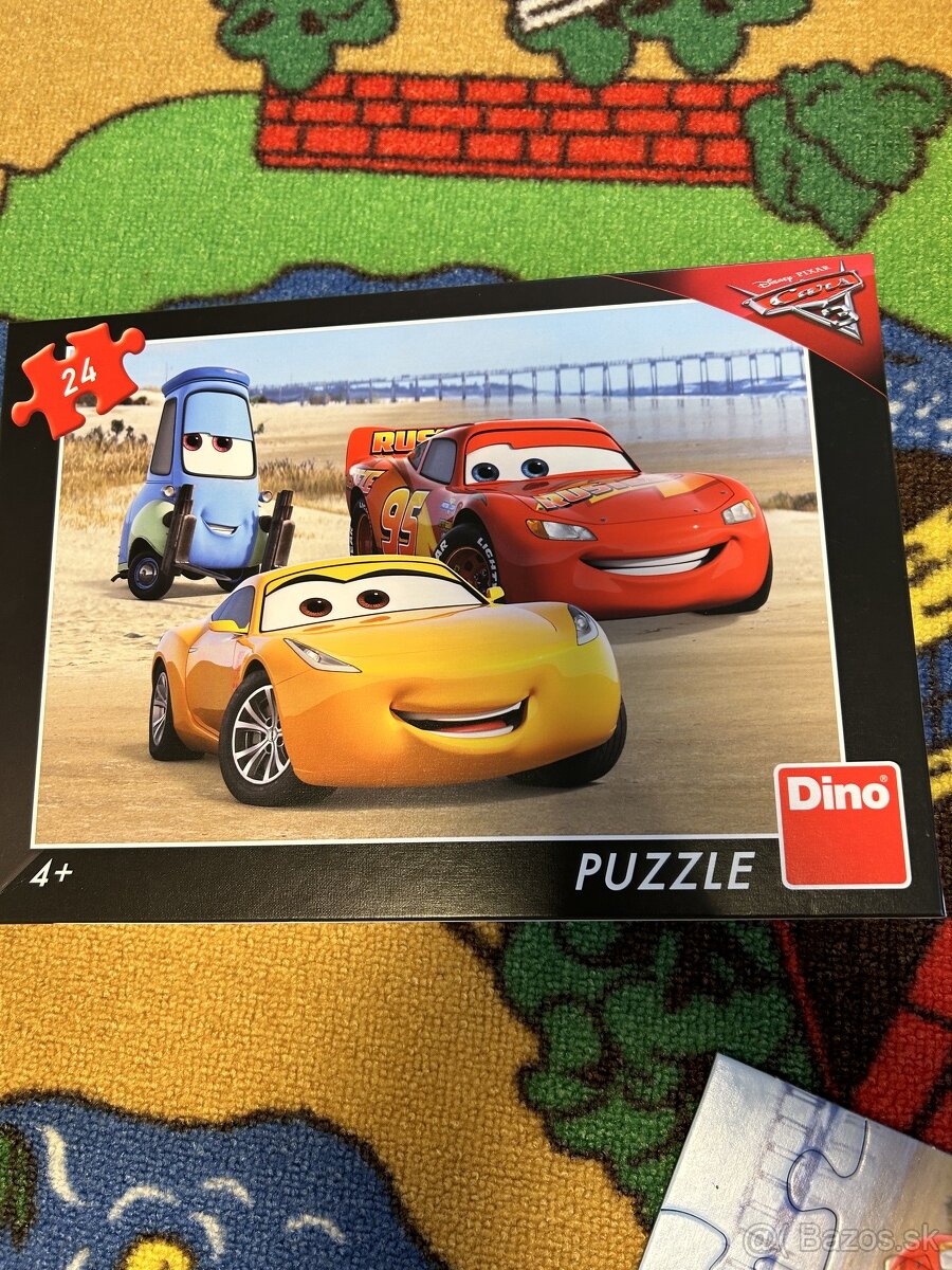 Cars puzzle 4+